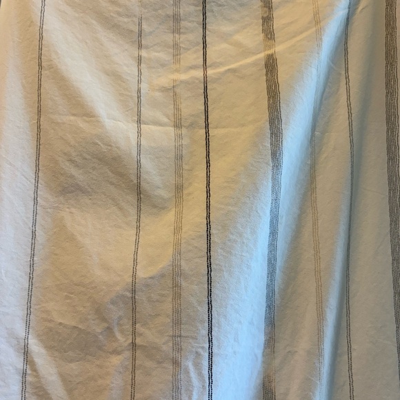 Hearth & Hand with Magnolia Striped White and Gray Bedding Set King Size - Picture 10 of 13